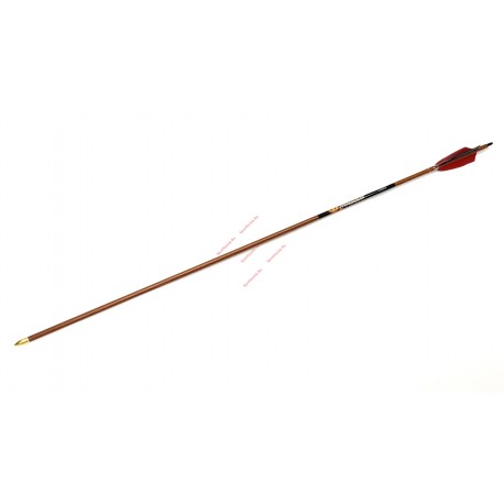 Стрела для лука Musen Traditional 6.2 Carbon 32" turkey feather 4"